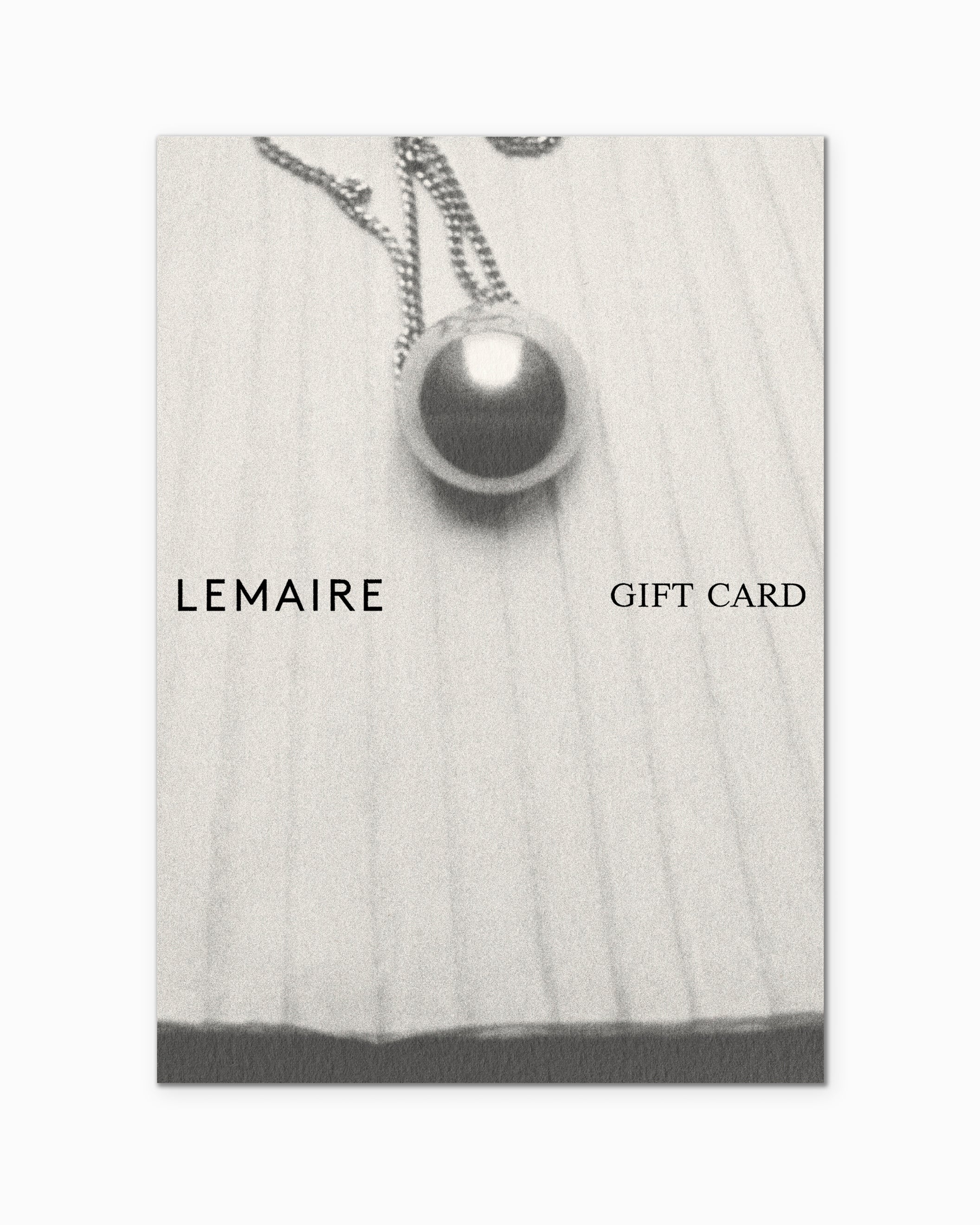 Gift Card LEMAIRE
