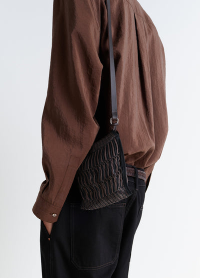 MINI CROSSBODY FILT NET BAG