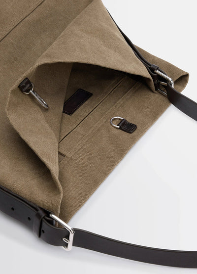 BELTED TOTE BAG