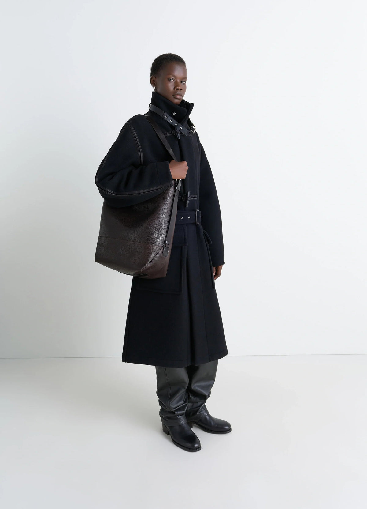 BELTED TOTE BAG