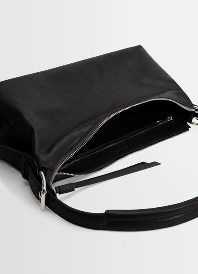 BELTED BAGUETTE BAG