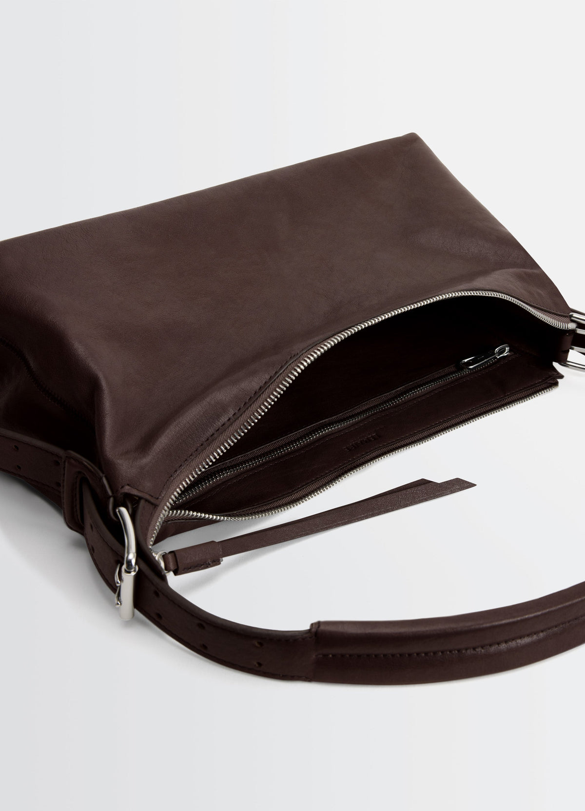BELTED BAGUETTE BAG