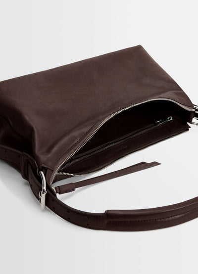 BELTED BAGUETTE BAG
