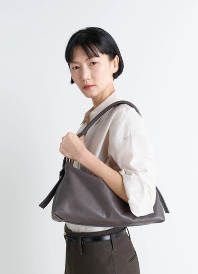 BELTED BAGUETTE BAG