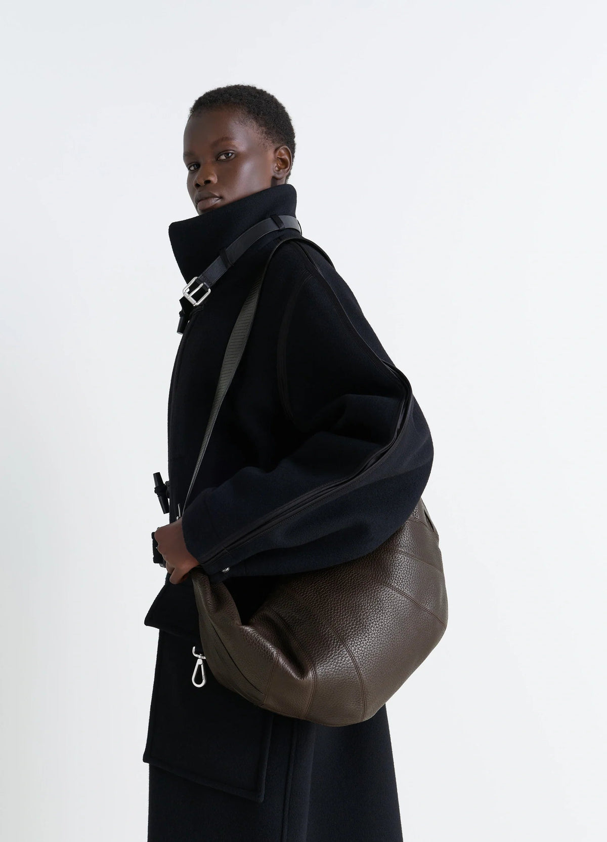 RAIL BELT LARGE CROISSANT BAG