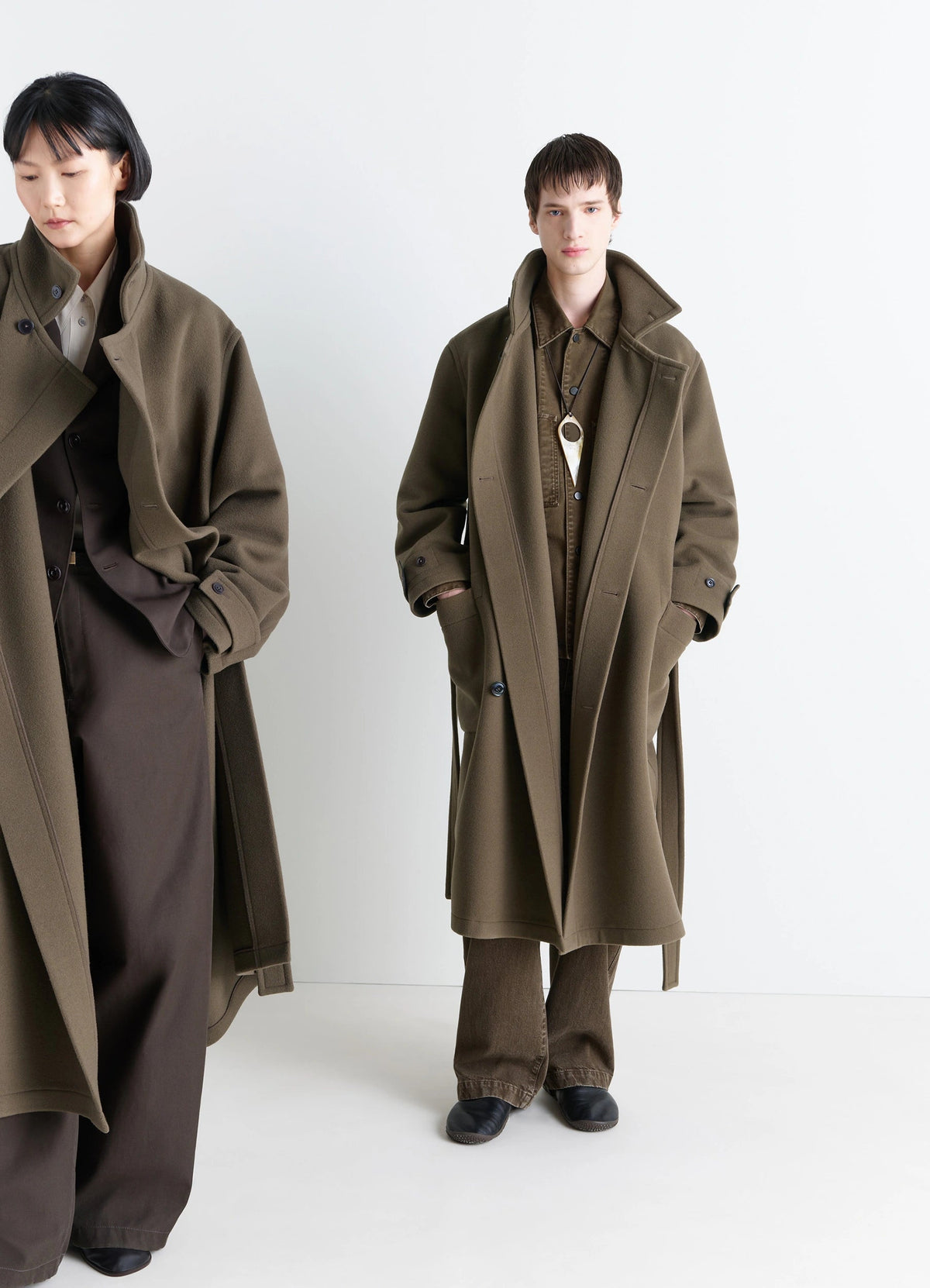 WRAP COAT