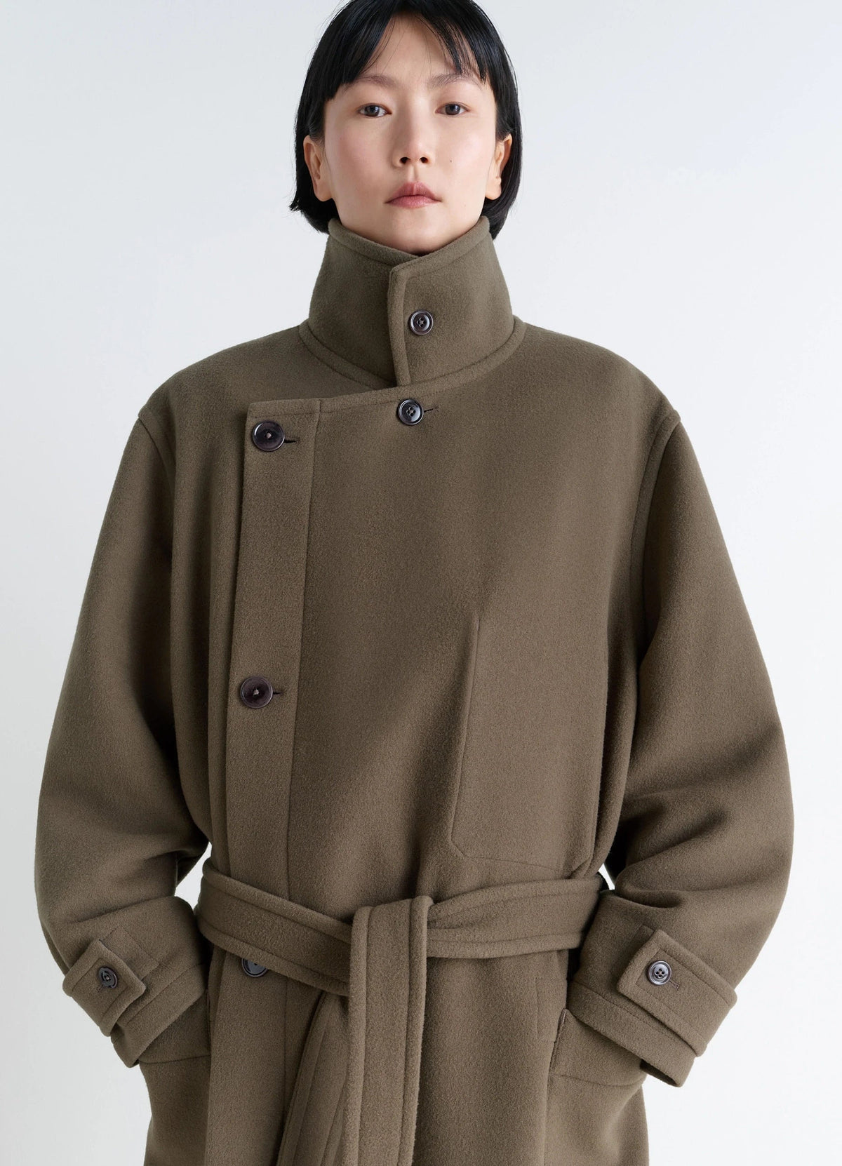 WRAP COAT