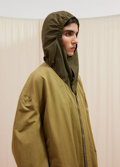 ZIPPED WATER REPELLENT PARKA