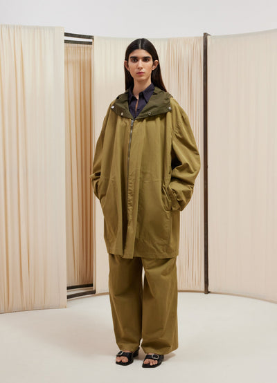 ZIPPED WATER REPELLENT PARKA