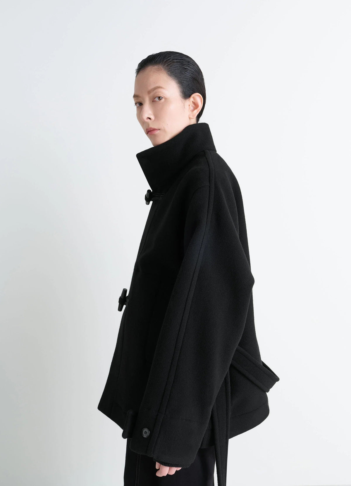 SHORT DUFFLE COAT