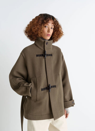 SHORT DUFFLE COAT