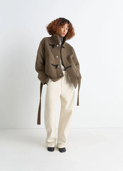 SHORT DUFFLE COAT
