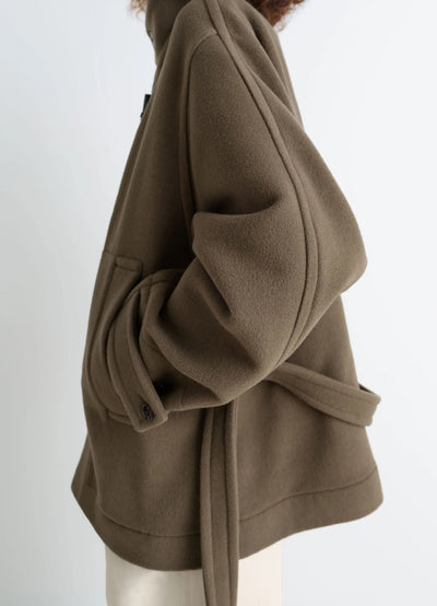 SHORT DUFFLE COAT