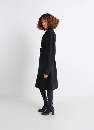 BELTED TAILORED COAT