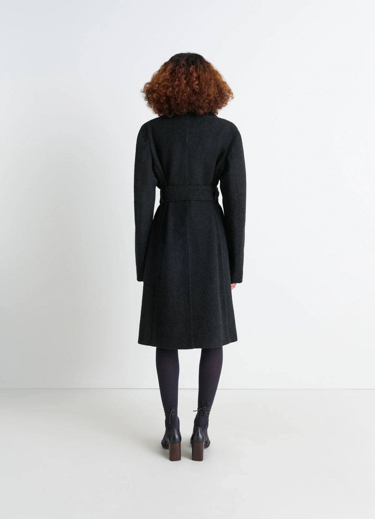 BELTED TAILORED COAT