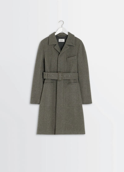 BELTED TAILORED COAT