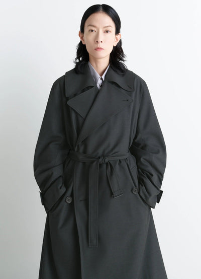 TRENCH COAT WITH DETACHABLE LINING