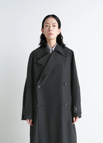 TRENCH COAT WITH DETACHABLE LINING