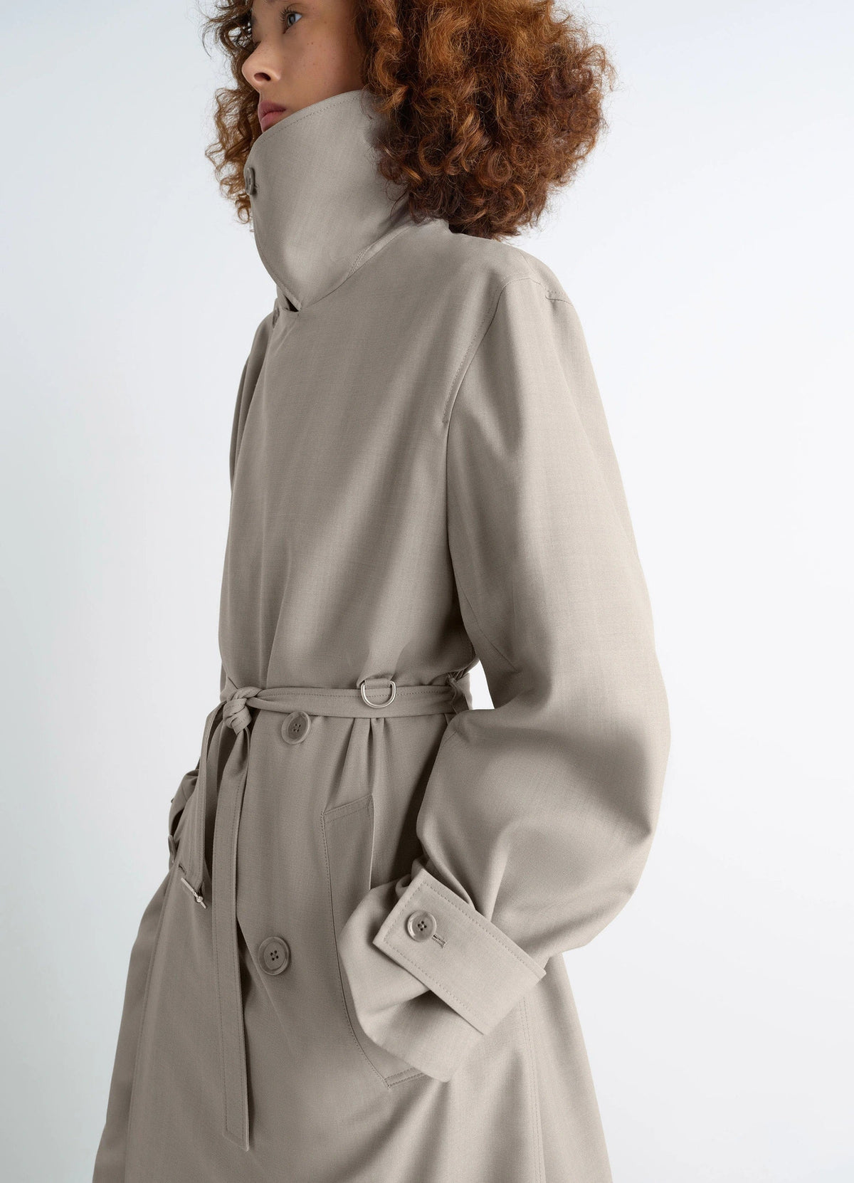 TRENCH COAT WITH DETACHABLE LINING
