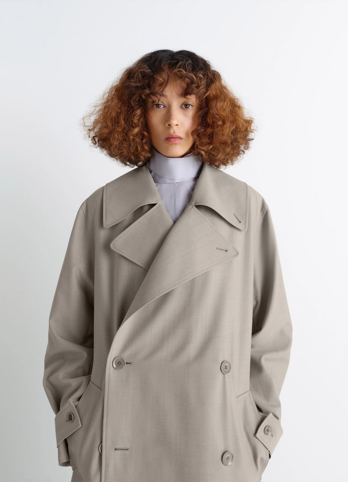 TRENCH COAT WITH DETACHABLE LINING