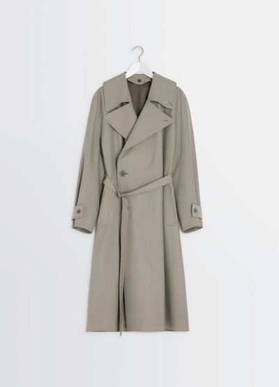 TRENCH COAT WITH DETACHABLE LINING