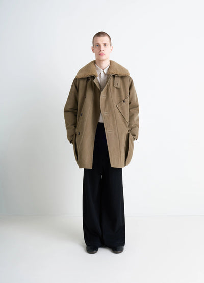 SHEARLING WINTER PARKA