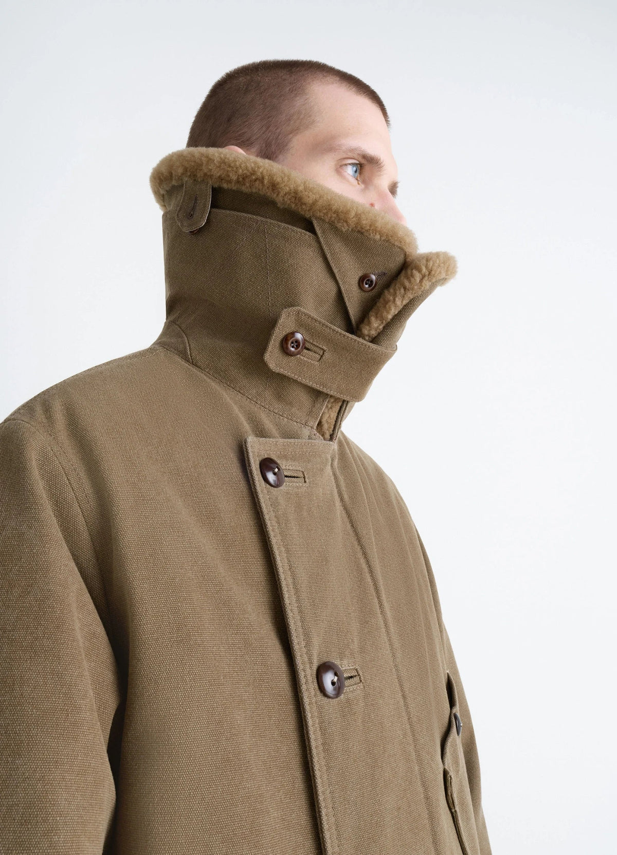 SHEARLING WINTER PARKA