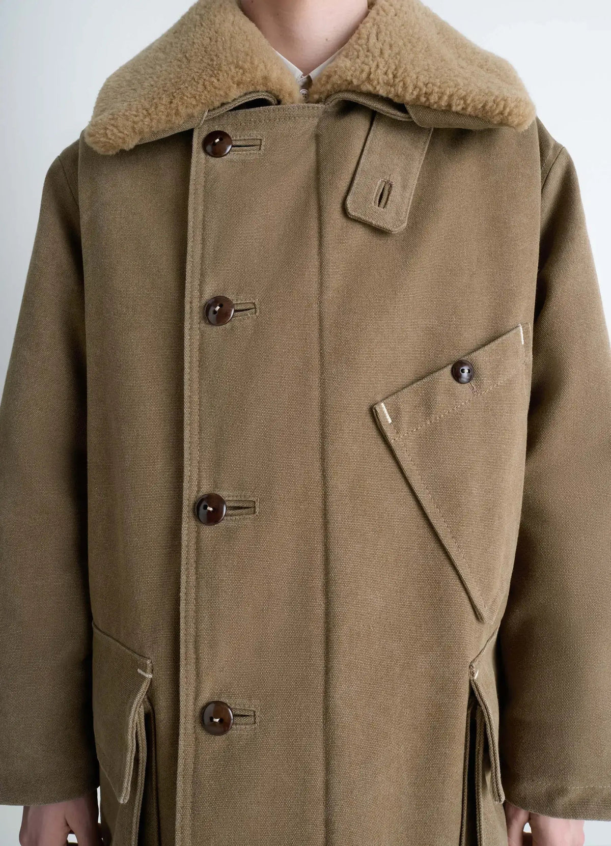 SHEARLING WINTER PARKA