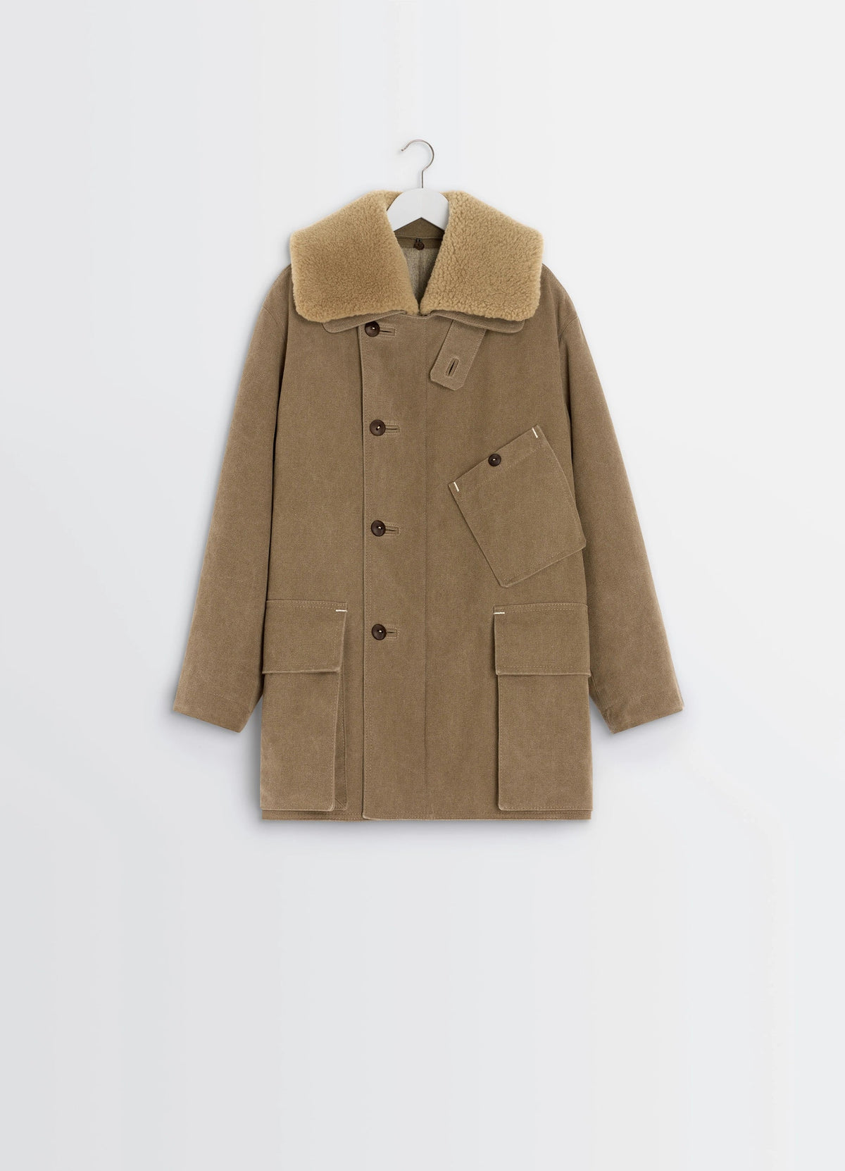 SHEARLING WINTER PARKA