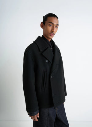 BOXY PEACOAT