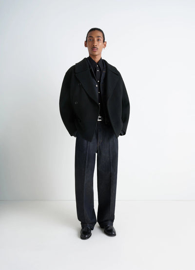 BOXY PEACOAT