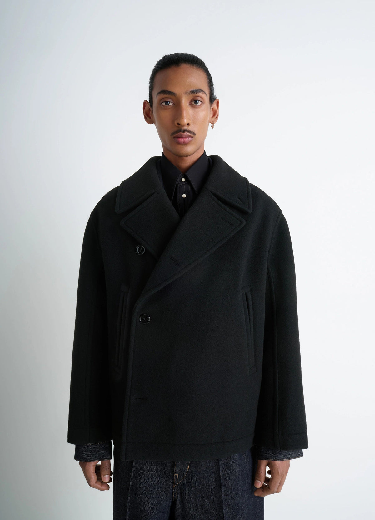 BOXY PEACOAT