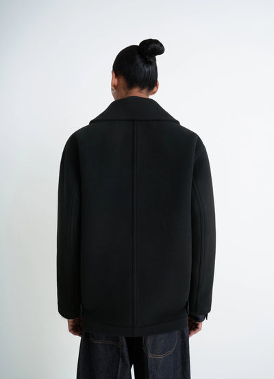 BOXY PEACOAT