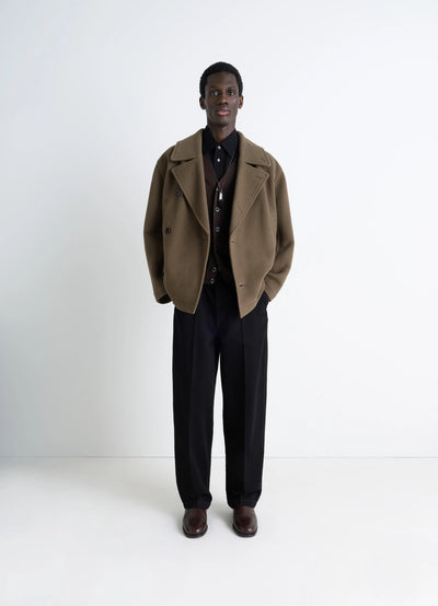 BOXY PEACOAT