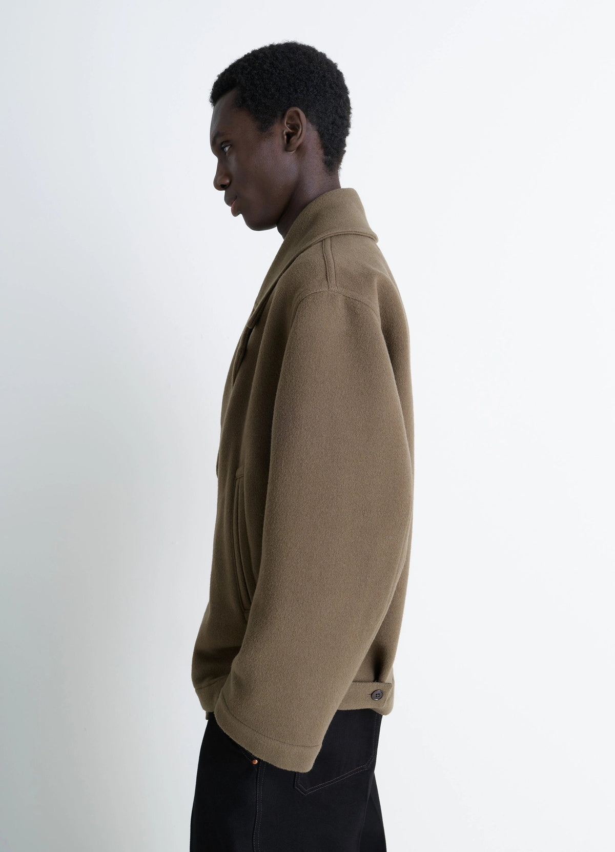 BOXY PEACOAT
