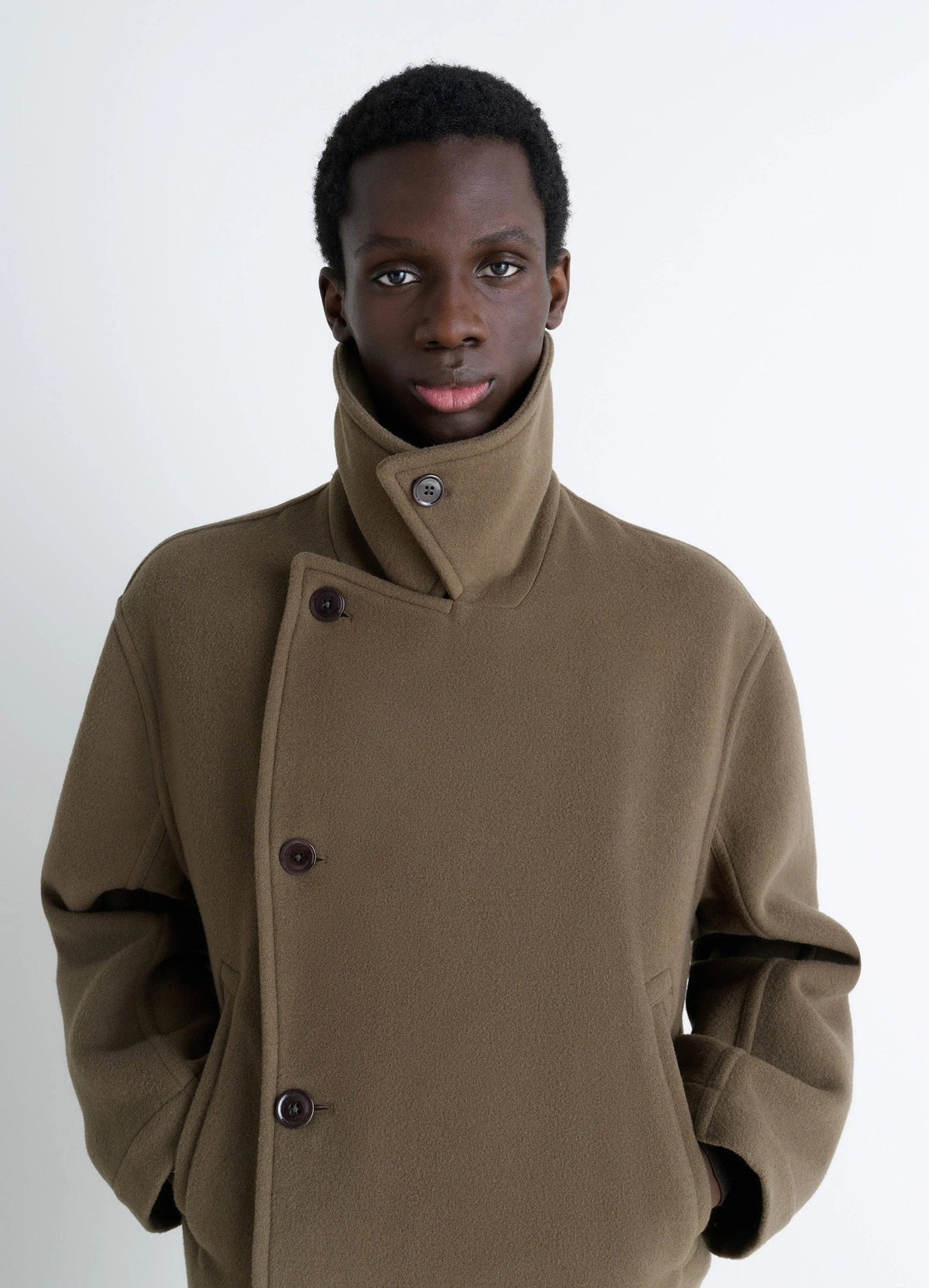 BOXY PEACOAT