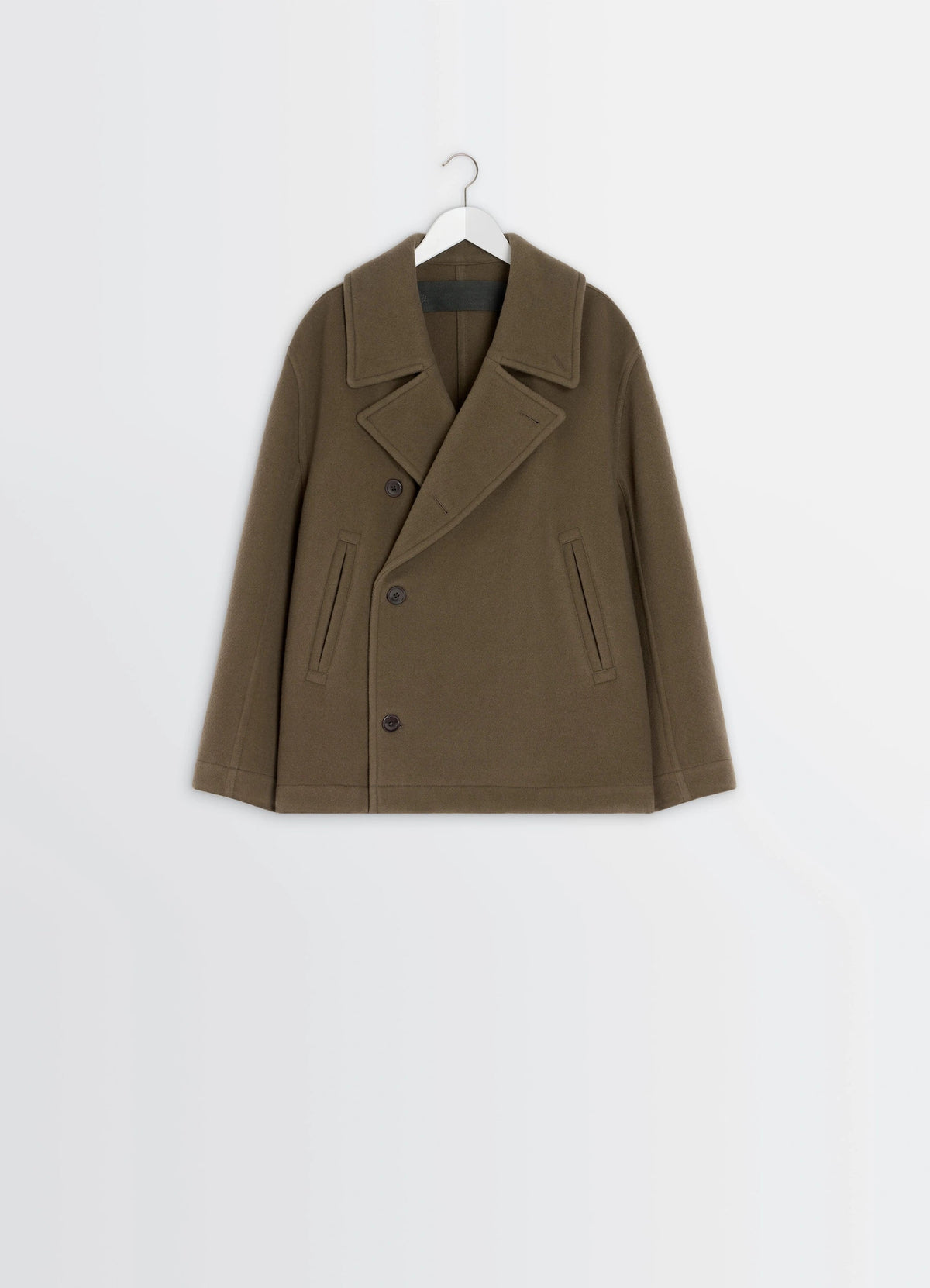 BOXY PEACOAT