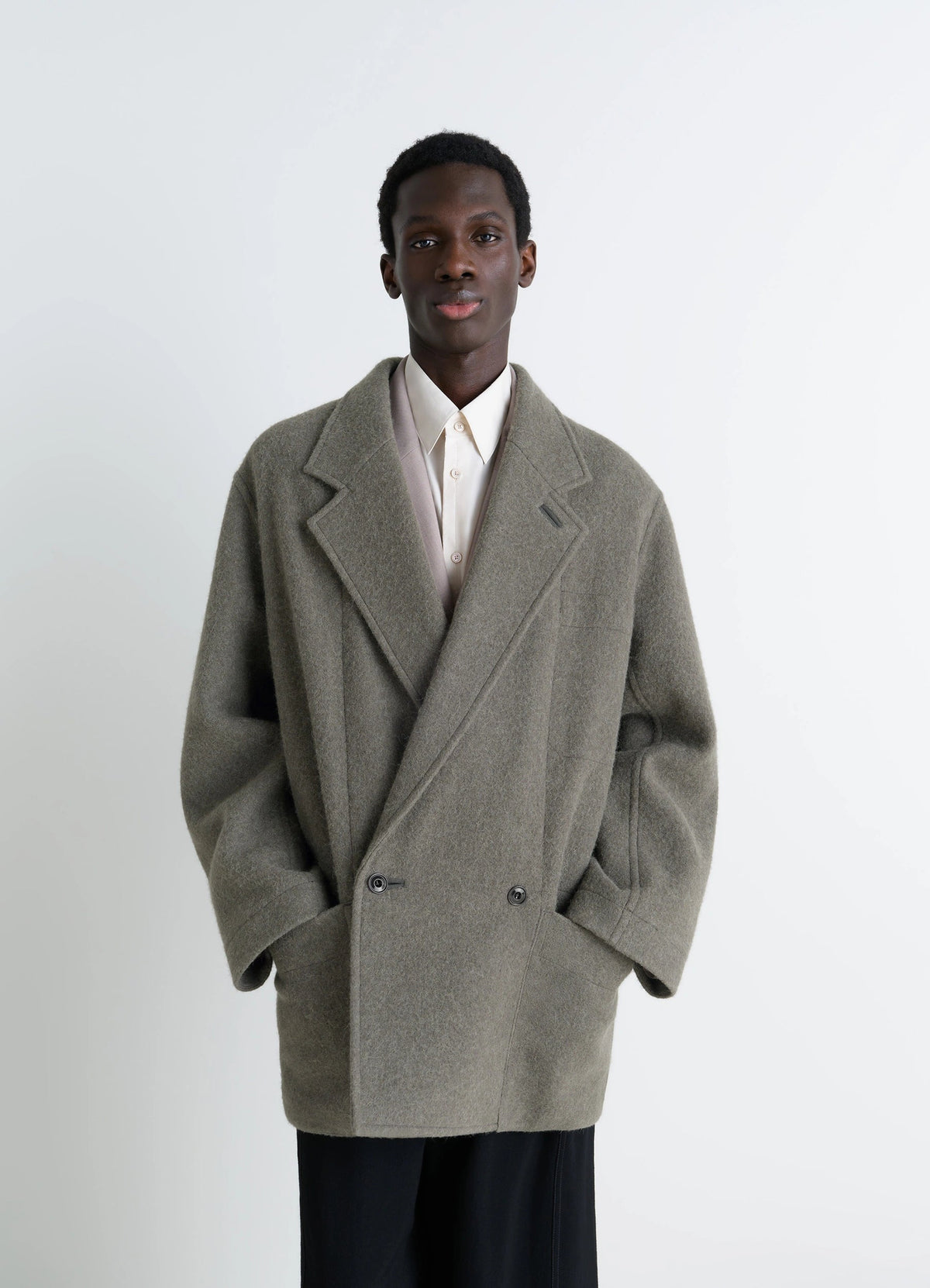 FELT WOOL JACKET