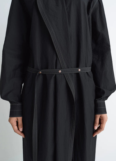 ASYMMETRICAL SHIRT DRESS
