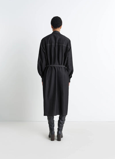 ASYMMETRICAL SHIRT DRESS