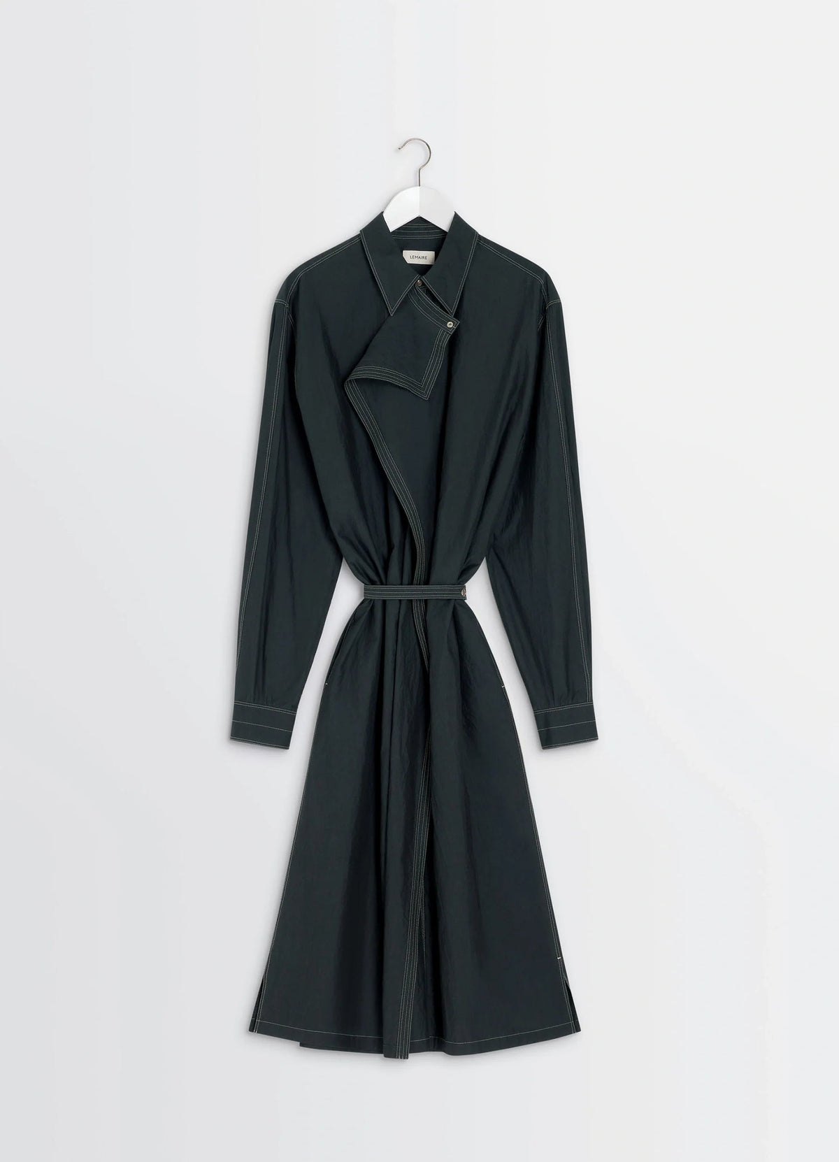 ASYMMETRICAL SHIRT DRESS