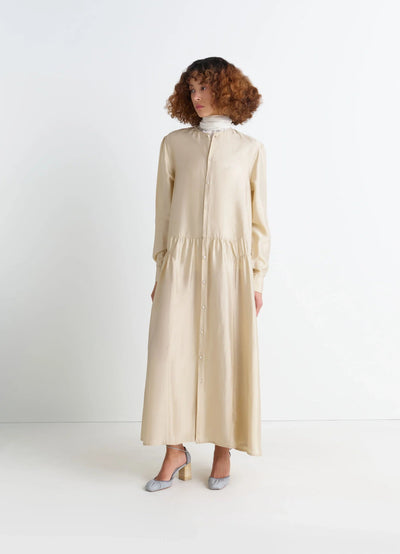 BUTTONED DRESS