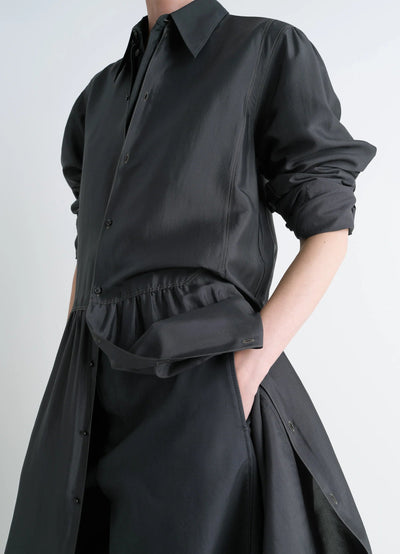 BUTTONED DRESS