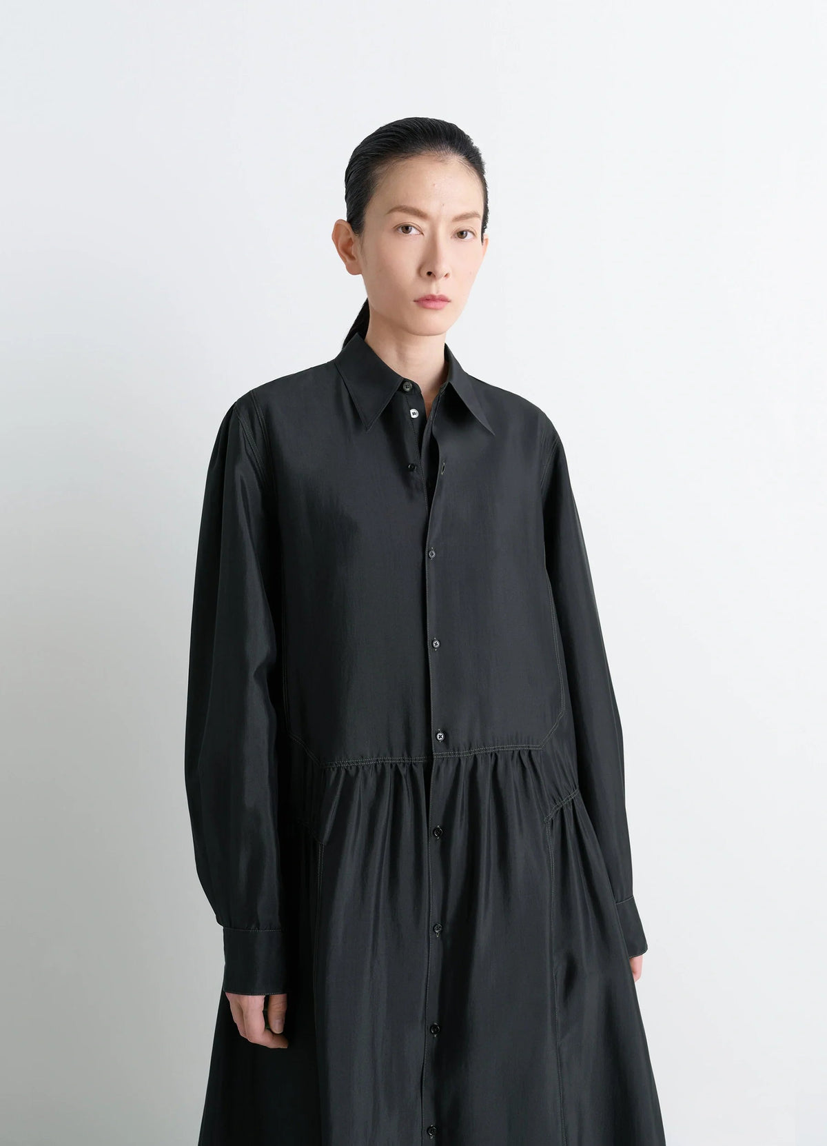 BUTTONED DRESS