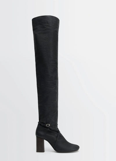 KNOTTED ANATOMIC HIGH BOOTS 80