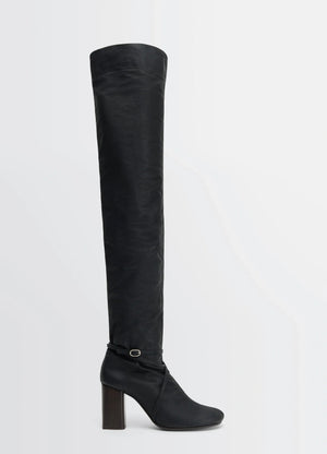 KNOTTED ANATOMIC HIGH BOOTS 80