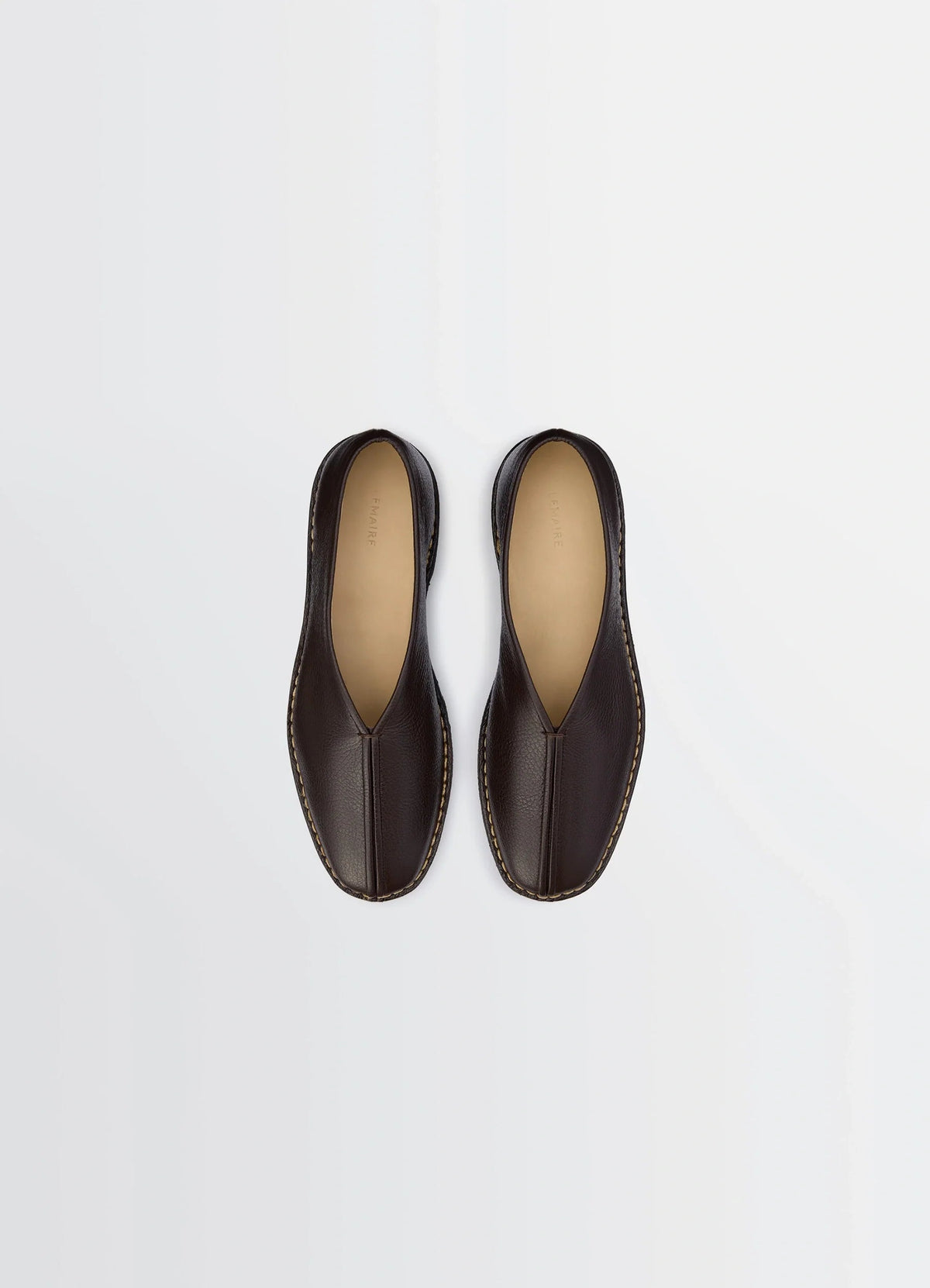 PIPED CREPE SLIPPERS