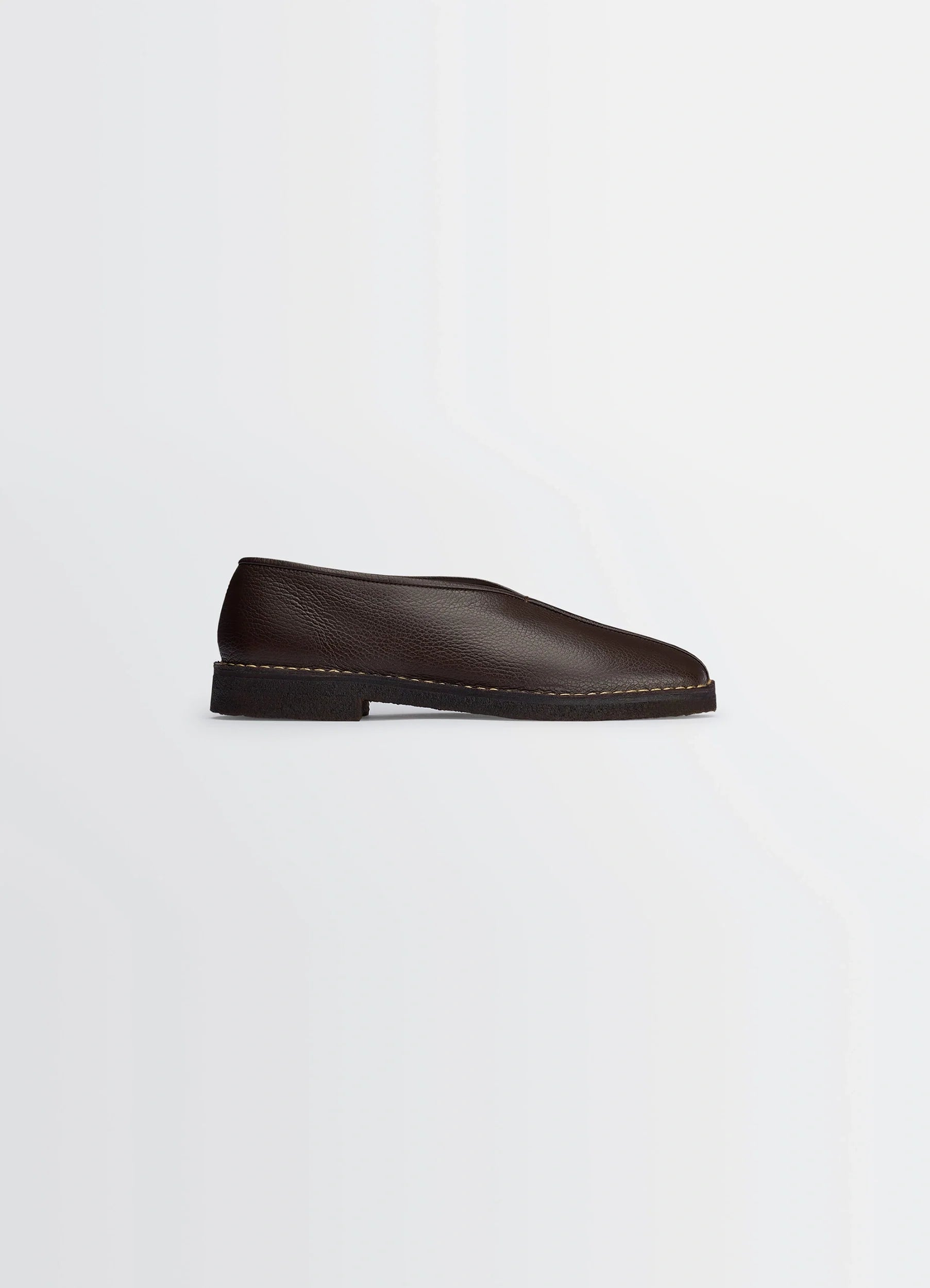 PIPED CREPE SLIPPERS