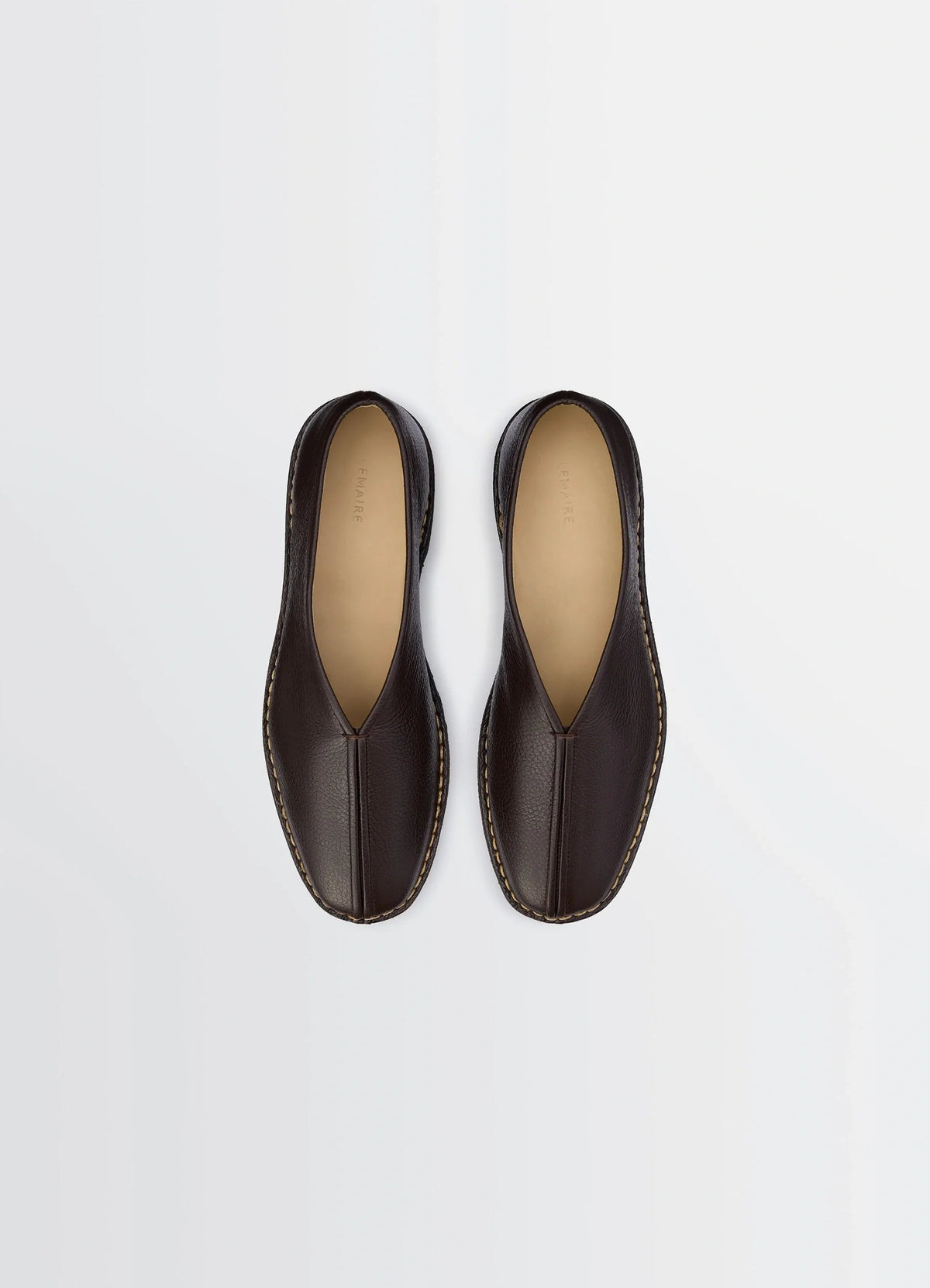 PIPED CREPE SLIPPERS