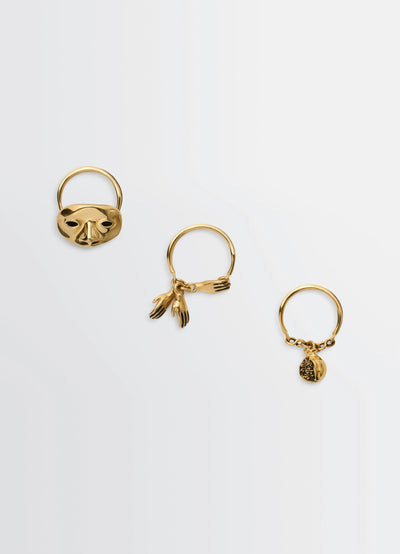 ESTAMPE TRIO RINGS